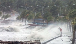 Bão số 1 diễn biến phức tạp, cảnh báo Nam Bộ mưa rất to, có khả năng xảy ra lốc xoáy